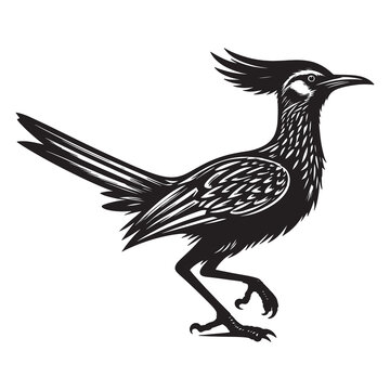 recommend clip art: roadrunner silhouette vector
