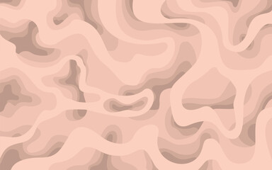 Abstract background with paper cut pattern