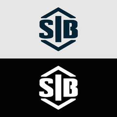 SIB logo. S I B design. White SIB letter. SIB, S I B letter logo design. Initial letter SIB linked circle uppercase monogram logo. S I B letter logo vector design. top logo, Most Recent, Featured,