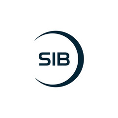 SIB logo. S I B design. White SIB letter. SIB, S I B letter logo design. Initial letter SIB linked circle uppercase monogram logo. S I B letter logo vector design. top logo, Most Recent, Featured,