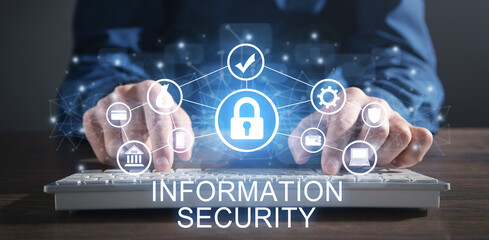 Information Security. Concept of cyber security - 790549654