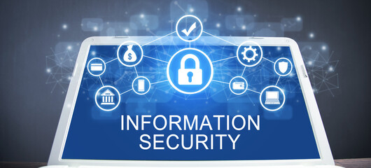 Information Security. Concept of cyber security - 790549670