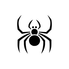 wild spider animal logo vector illustration template design