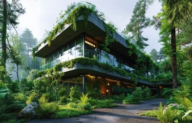 Eco-Friendly Forest Retreat
