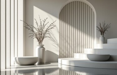 Sunlit Minimalist Interior