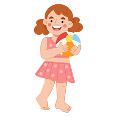 Summer beach clipart