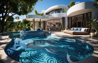 Tropical Luxury Villa with Pool