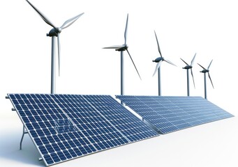 Solar and Wind Energy Installation
