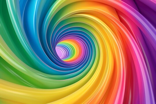 spiral rainbow twirl hole background, vivid swirl wallpaper, whirlpool banner
