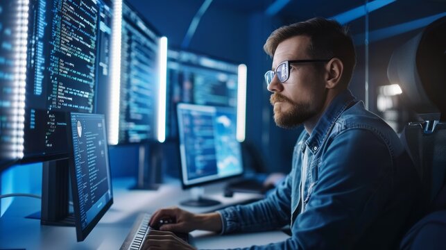 The concept of National IT Professionals Day and International Programmers Day - Powered by Adobe