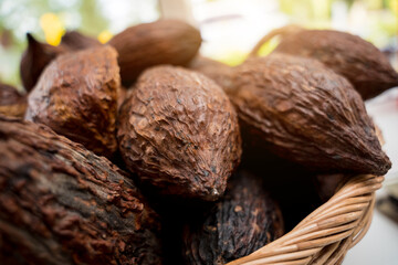 Ingredients for making handmade chocolates and candies in a workshop