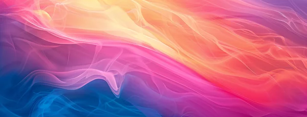 Rugzak abstract lines, colorful vibrant summer tropical colors painted, gradient background with grainy texture, Colorful Gradient, gradient romantic wallpaper, beautiful modern pink and blue gradient, Ai © FH Multimedia