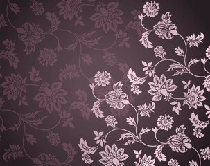 Colorful paisley floral pattern , textile swatch , royal India	