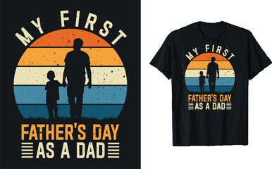 Father's Day quotes t-shirt design, Dad t shirt design, happy Father's day t shirt, father daughter, Typography t-shirt, mug design template, gift for dad. papa's t-shirt design, happy dad.