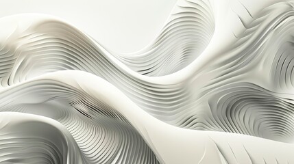 Wavy grey abstract background.