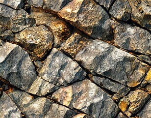 texture of mountain stones close-up