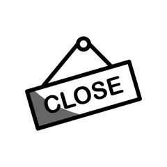 Signboard Close icon PNG