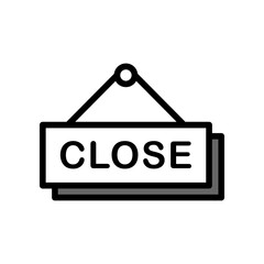 Signboard Close icon PNG