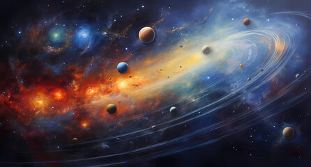 planets and moons