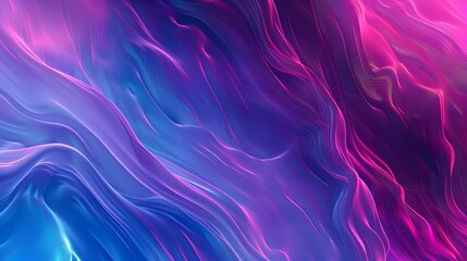 Fototapeta premium Ethereal Gradient Transition:A Captivating Digital Artwork Blending Vibrant Hues of Blue and Purple
