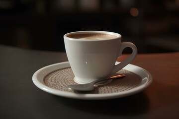 Fototapeta premium cup of coffee made by midjourney