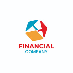 Finance logo vector template illustration Free Vector
