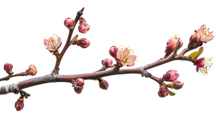 branch of a cherry tree,generative ai