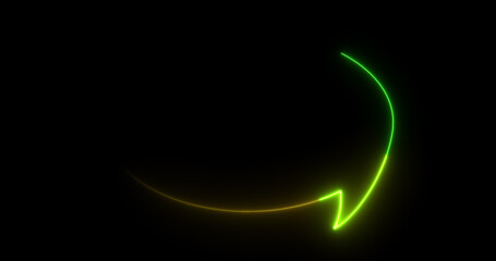 Obraz premium Colorful simple neon sign chat bubble typing icon in black. Message typing cloud speech dialogue neon frame. Speech balloon cartoon-style light chat icon sign high-quality stock illustration.