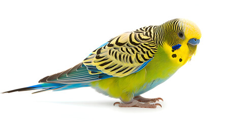 Fototapeta premium Green Parakeets,generative ai