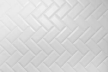White & Silver Gray Tiles Abstract Wall Background