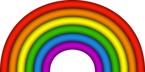  LGBT Pride Colors Rainbow in Transparent background. Rainbow colors, LGBTQ community, celebration, equality, diversity