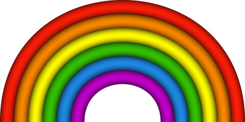  LGBT Pride Colors Rainbow in Transparent background. Rainbow colors, LGBTQ community, celebration, equality, diversity