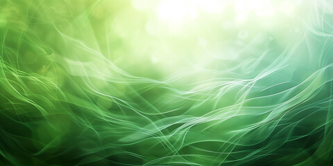 calm peaceful abstract background in shades of green. 