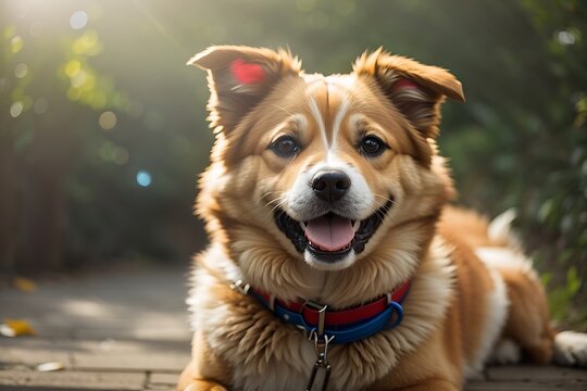 Happy dog