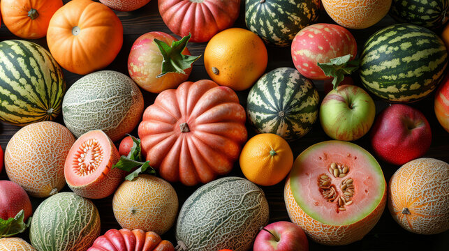  There is an image here of assorted fruits on a wooden table)
