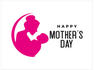 Mothers day logo and vector