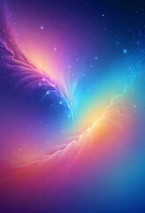Abstract color holographic blurred gradient banner background texture. rainbow 