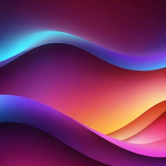Spectral Harmony: Purple Light Waves in Abstract Gradient.