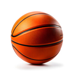 Ball for basketball isolated on white
