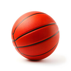 Ball for basketball isolated on white