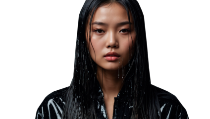 asian young woman model