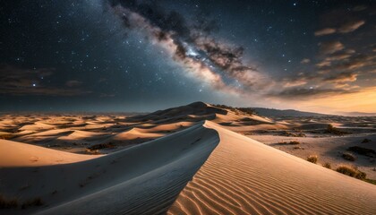 A Remote Desert's Surreal Landscape
