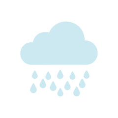 Weather icon flat design