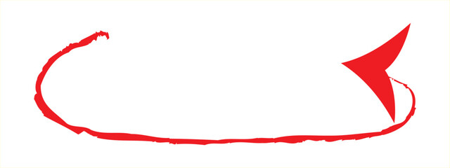 brush painted arrow icon on white background - vector illustration