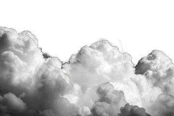 Ultra realistic clouds on a transparent  background - 790646841