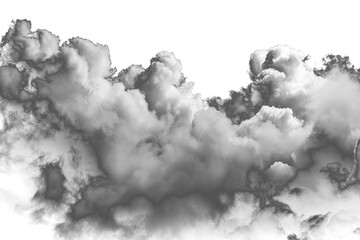 Ultra realistic clouds on a transparent  background - 790646881