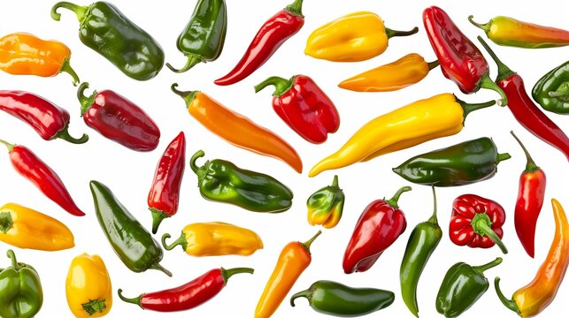 Pimentas picantes do g&eacute;nero capsicum 