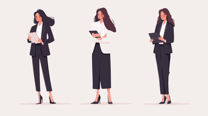 Businesswoman portrait. Woman entrepreneur standing