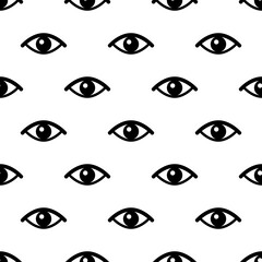 Eye Icon Seamless Pattern M_2112002
