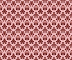 seamless damask pattern